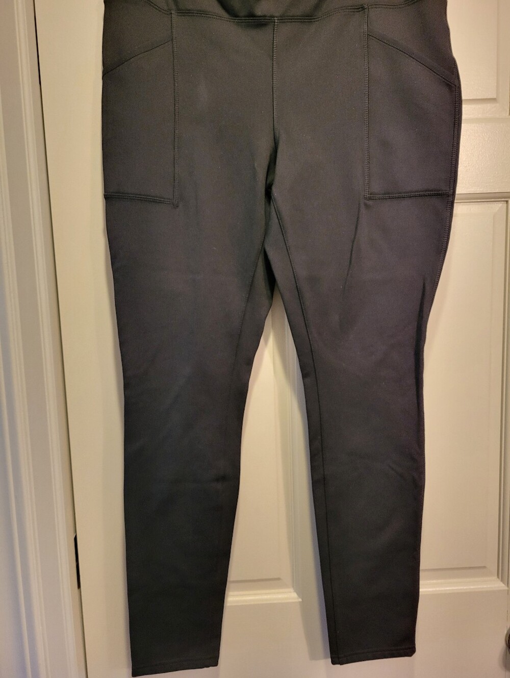 Womens Leggings Fleece-lined, 29" Inseam, Waist To Ankle 39"